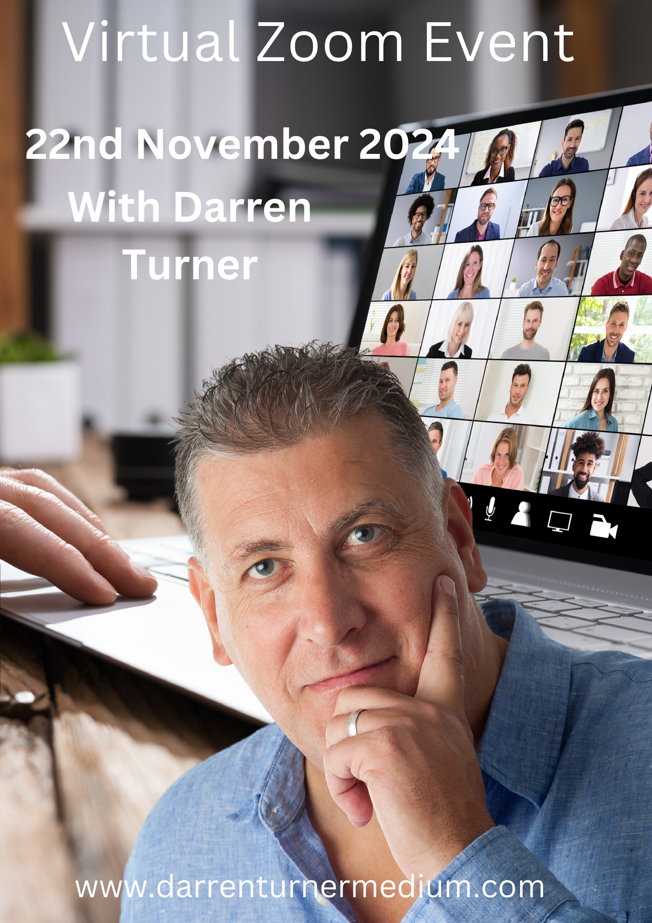 22nd November - Small Zoom Virtual Event