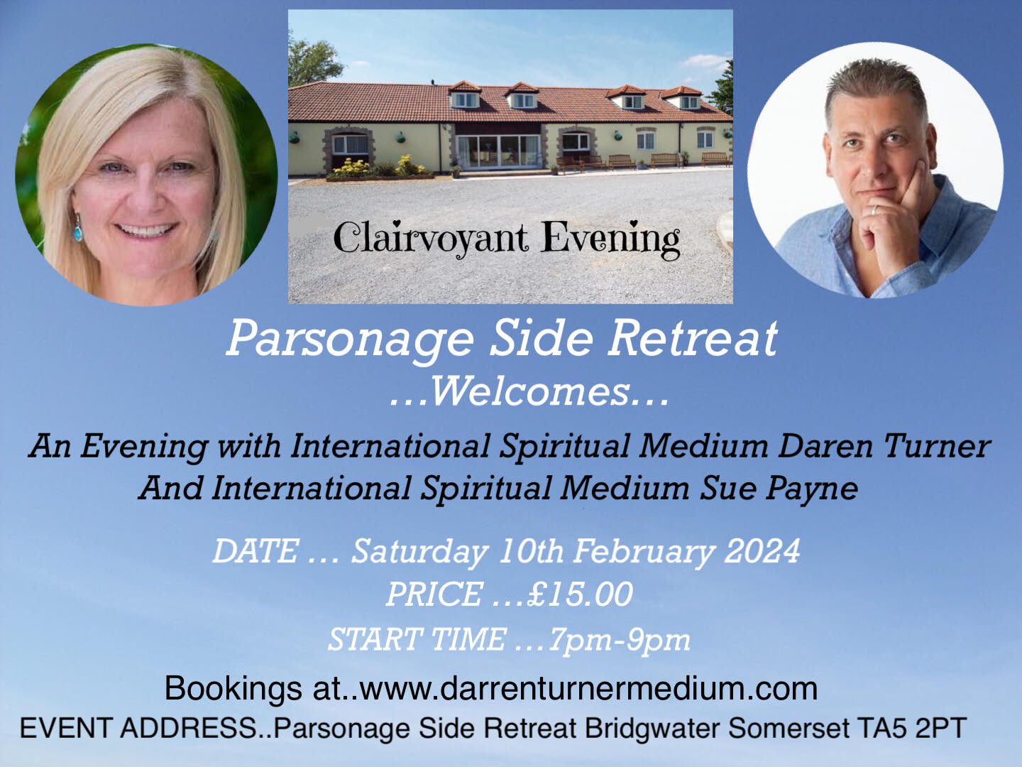 10th February - Parsonage Side Retreat